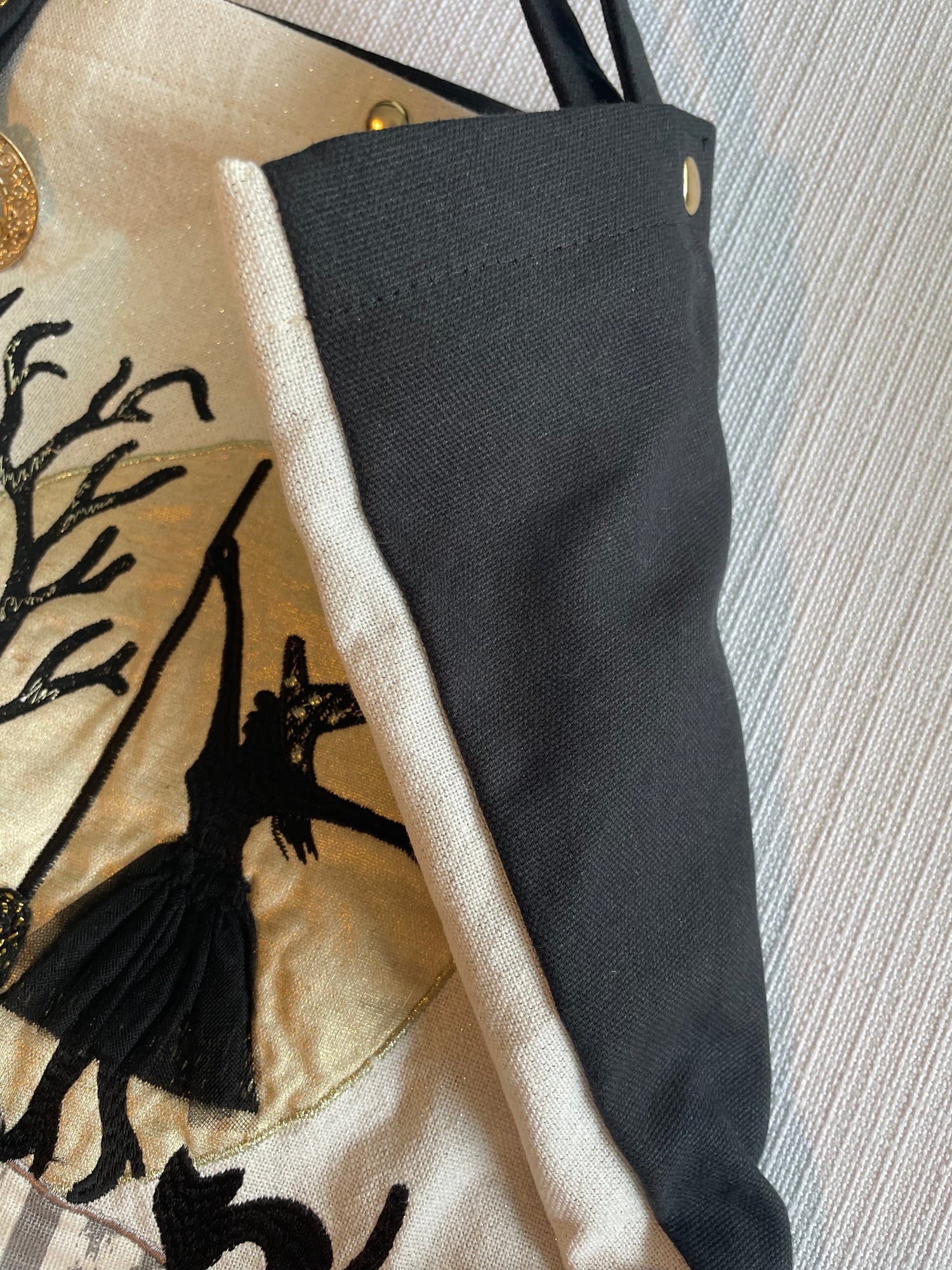 babizaar witchy woman bbff tote bag back