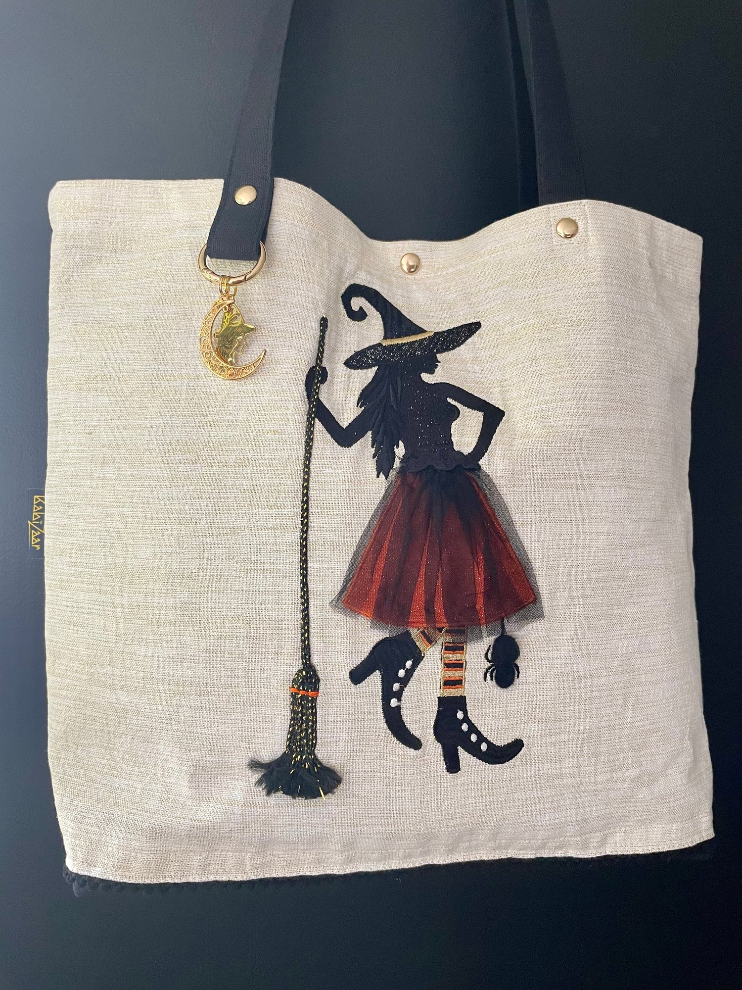 babizaar  bitchin' witchin' bbff tote bag hanging 2