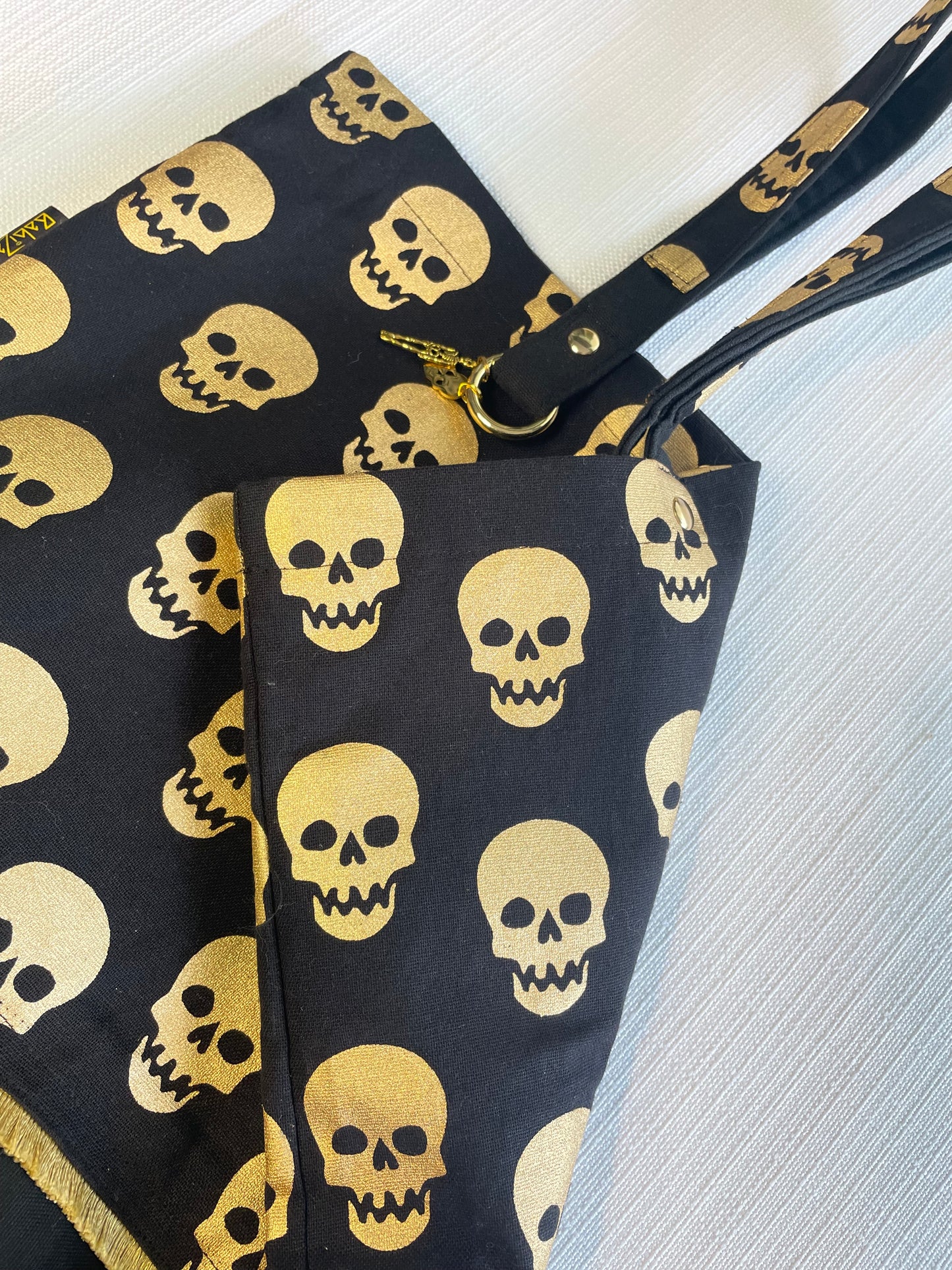 babizaar bone dady bbff tote bag flat double sides