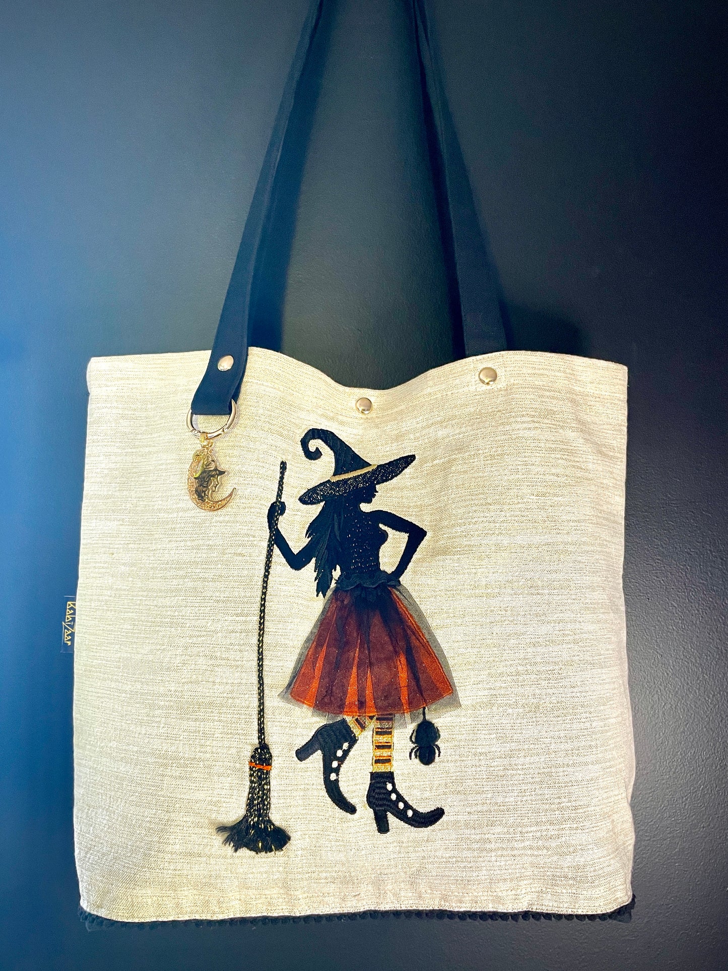 babizaar  bitchin' witchin' bbff tote bag hanging